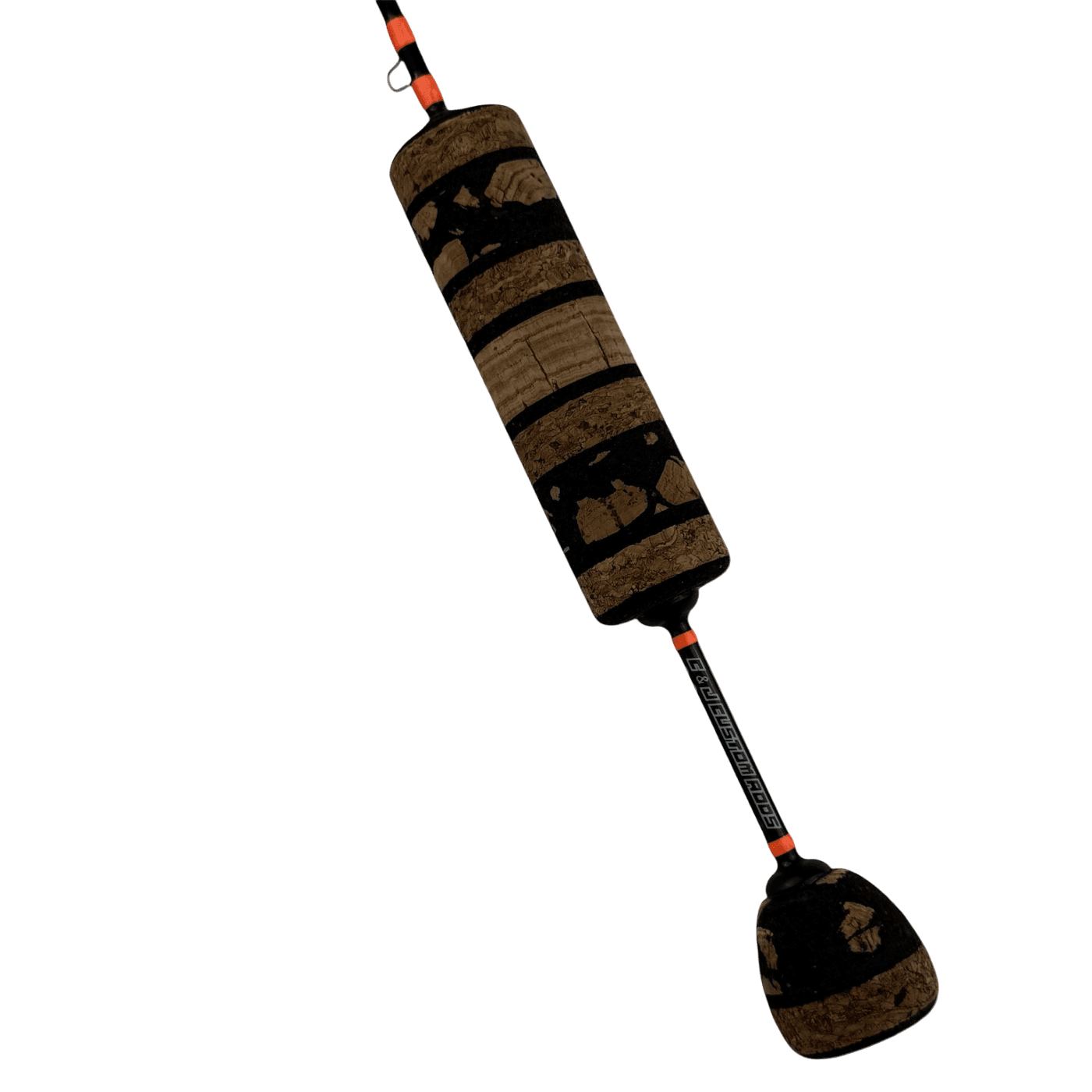 Carbon Panfish featuring Neon Orange Wraps