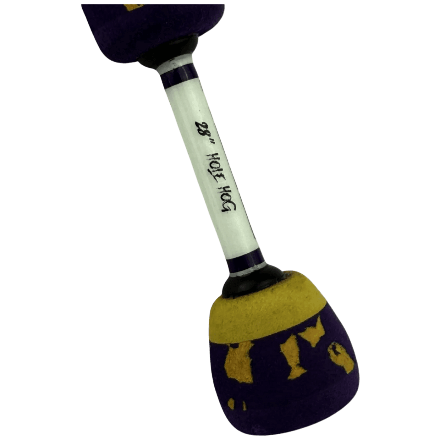 Featuring a Glow in the Dark Blank with Dark Purple Thread