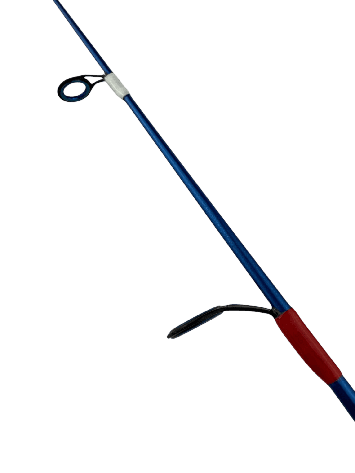 Hole Hog with RWB Wraps on a Metallic Blue Rod